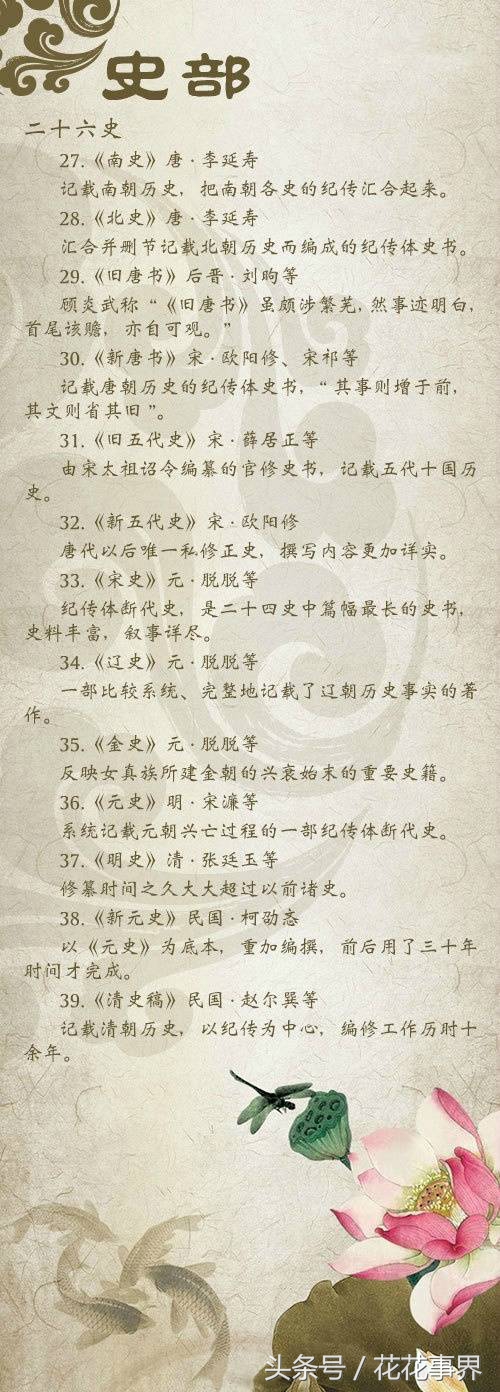 280部国学经典概要,国学经典值得细细品读