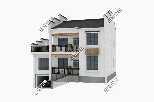 徽派农村别墅设计,农村徽派别墅设计方案