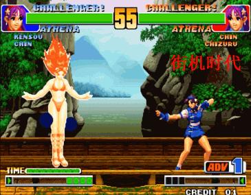 拳皇雅典娜为什么有超能力,拳皇雅典娜50连