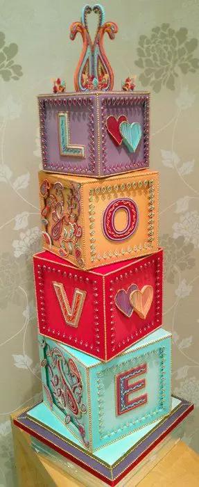 简单的婚礼蛋糕图片大全,最好看的婚礼蛋糕图片