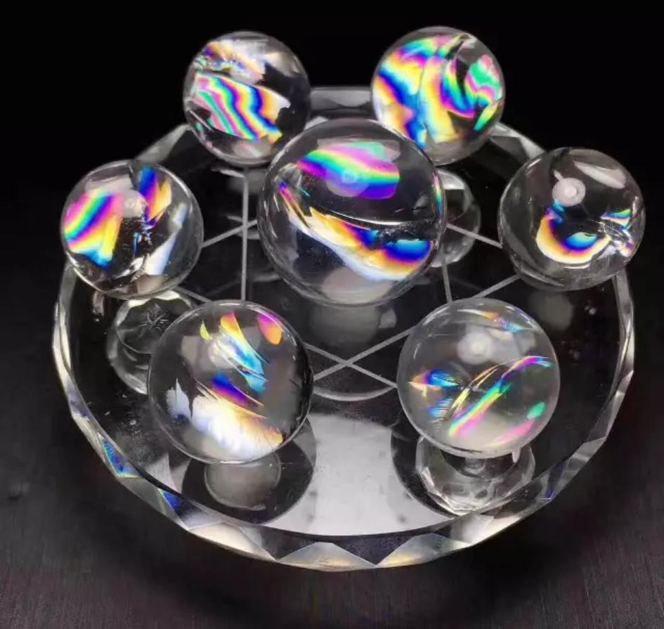 天然水晶和人工水晶的分辨,天然水晶与人造水晶镜的鉴别