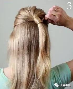 鱼骨辫编发步骤图解教程,鱼骨辫向内编的编发教程