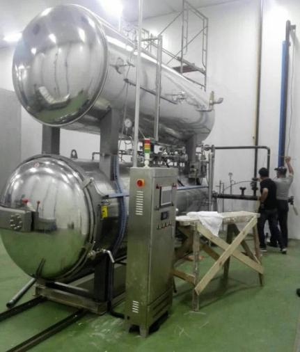 鸭蛋高温灭菌釜厂家,小型鸭蛋杀菌锅设备