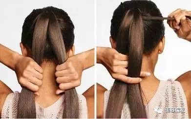 鱼骨辫编发步骤图解教程,鱼骨辫向内编的编发教程