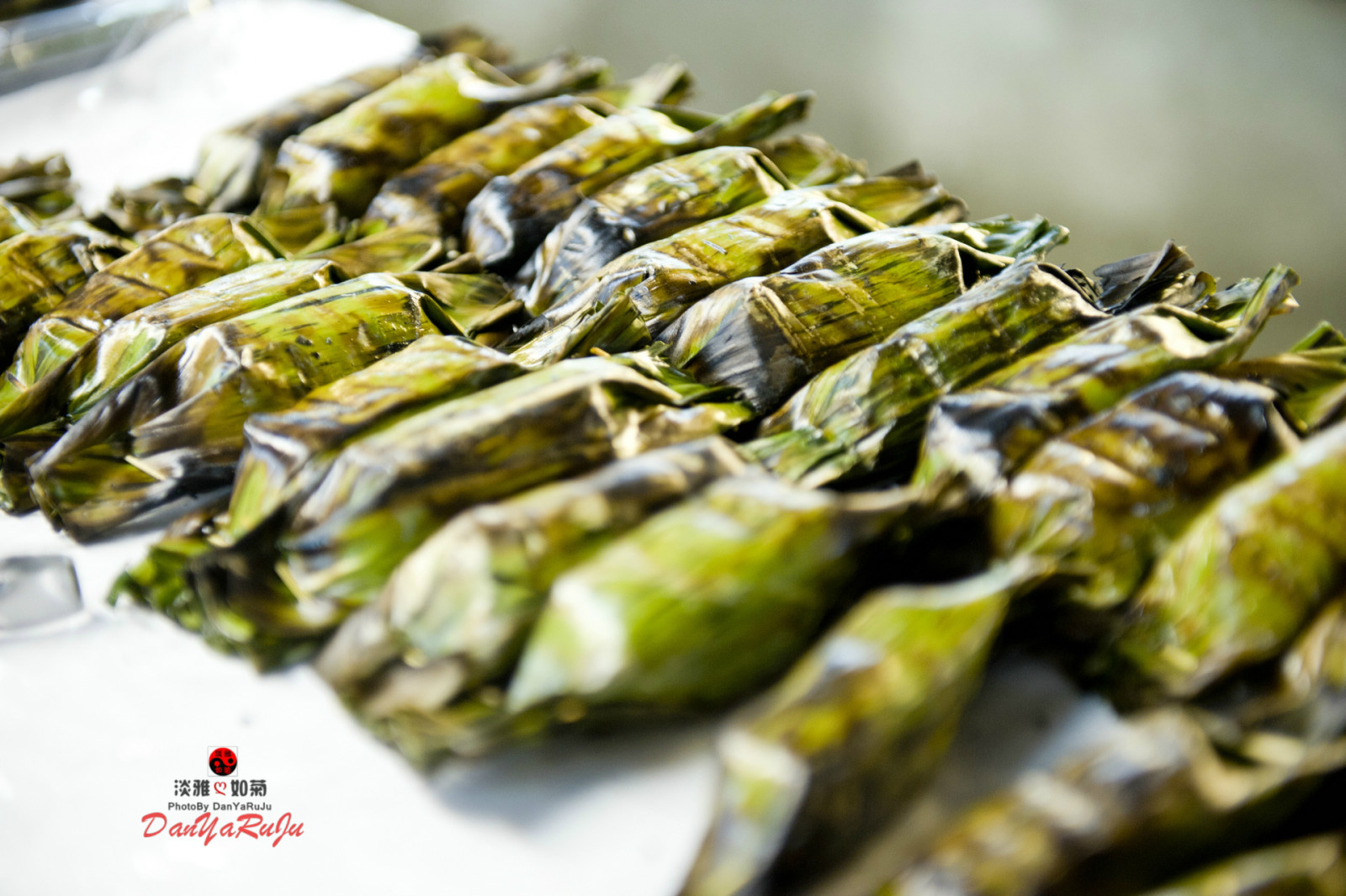 泰国山竹新鲜美味 (泰国清迈最大的食物批发市场)