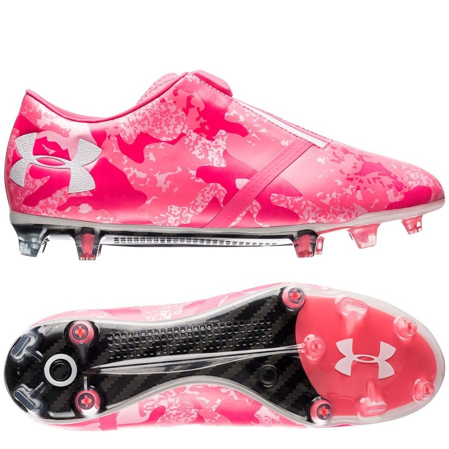 粉色足球鞋高帮全部都是粉红的,好看且实战好的足球鞋