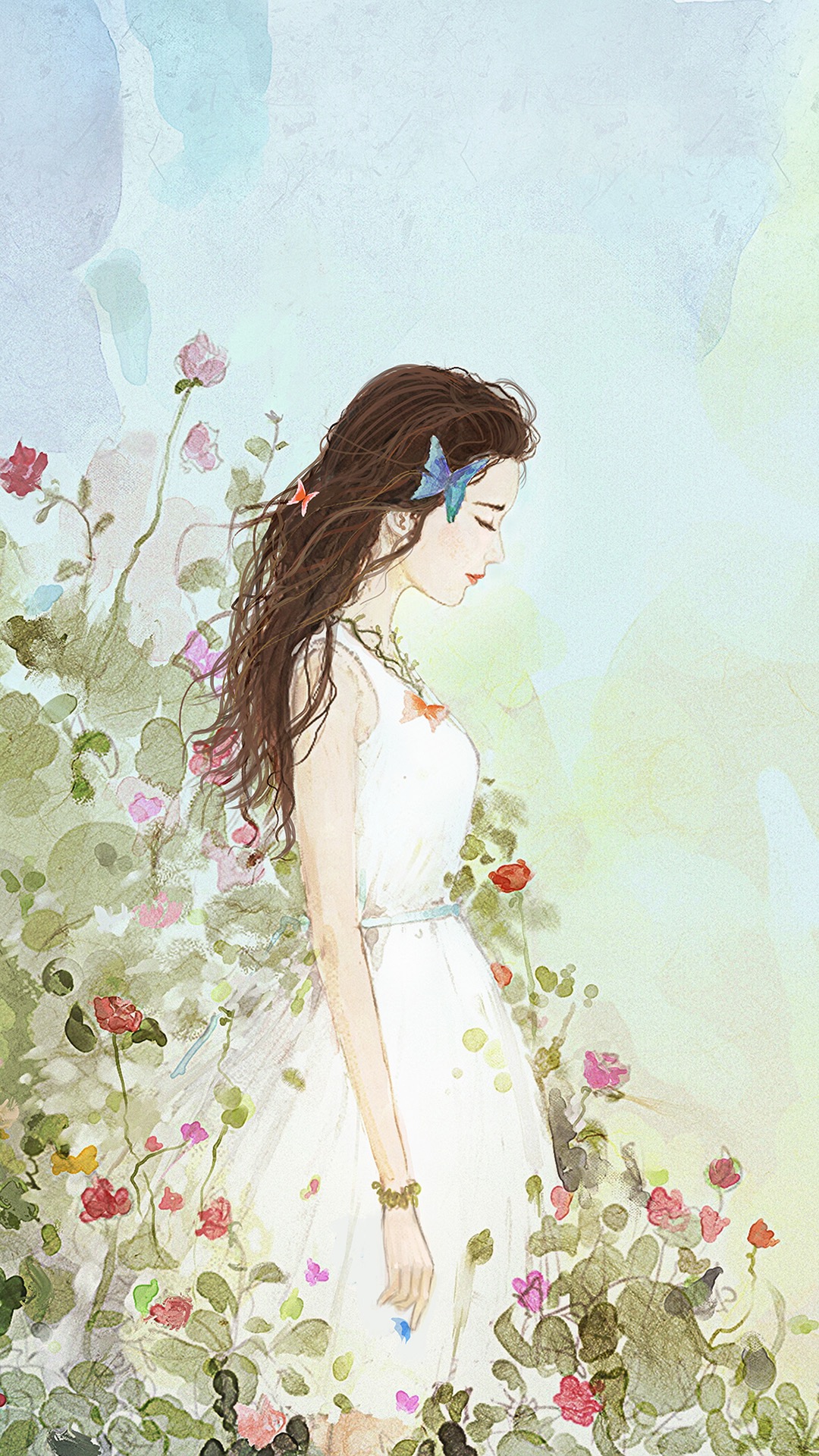 锁屏和桌面壁纸一套唯美,4k佛系唯美意境黑色锁屏壁纸