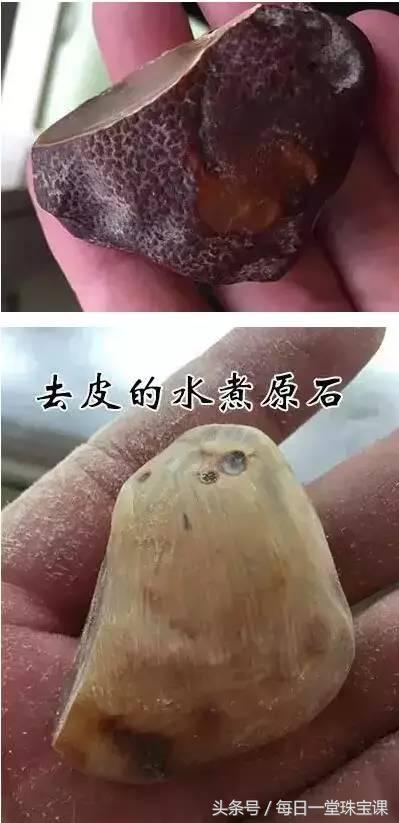 怎么区别天然蜜蜡和水煮蜜蜡,天然蜜蜡和水煮蜜蜡