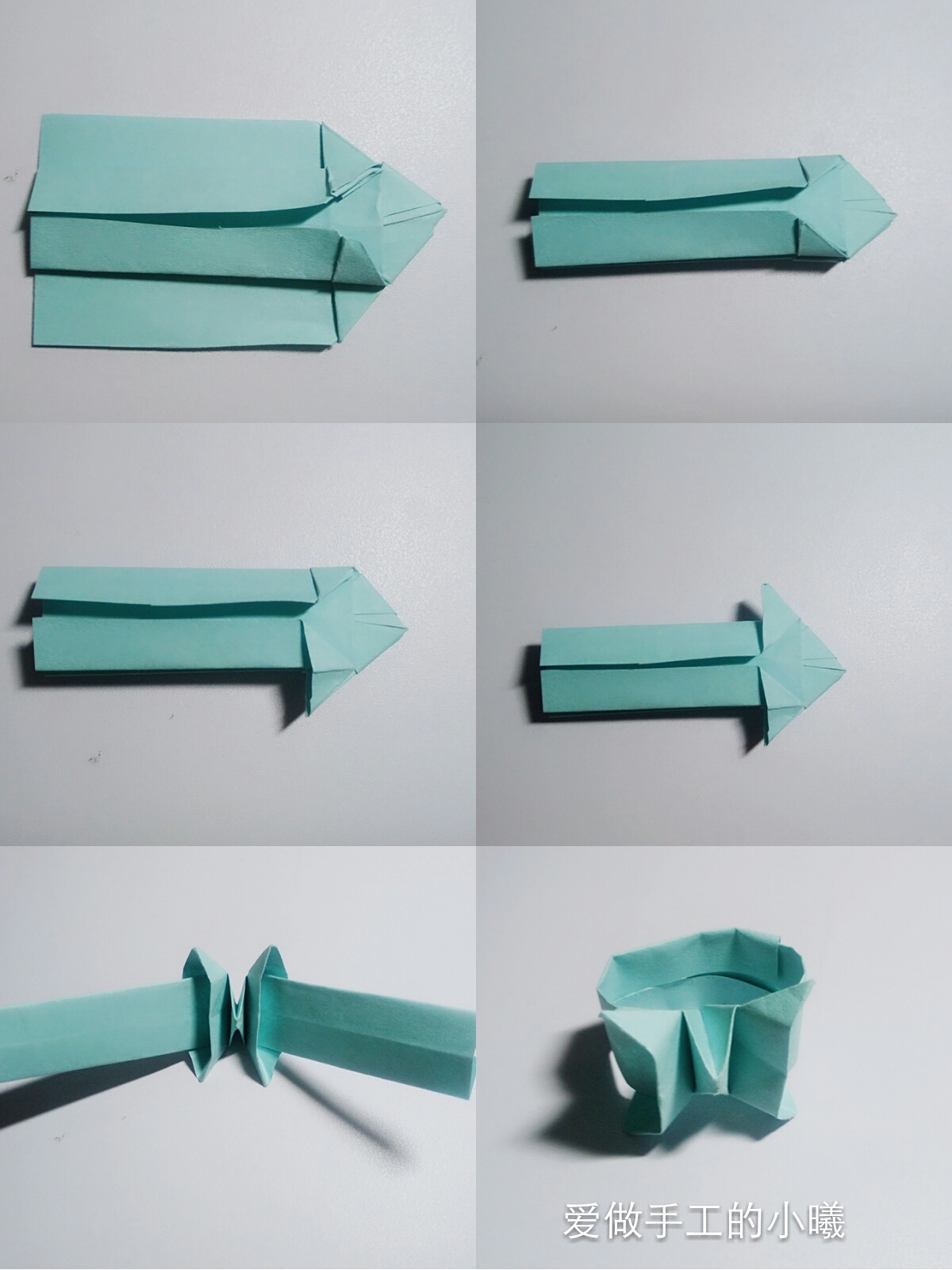 蝴蝶戒指怎么折慢动作,荷氏蝴蝶戒指折法