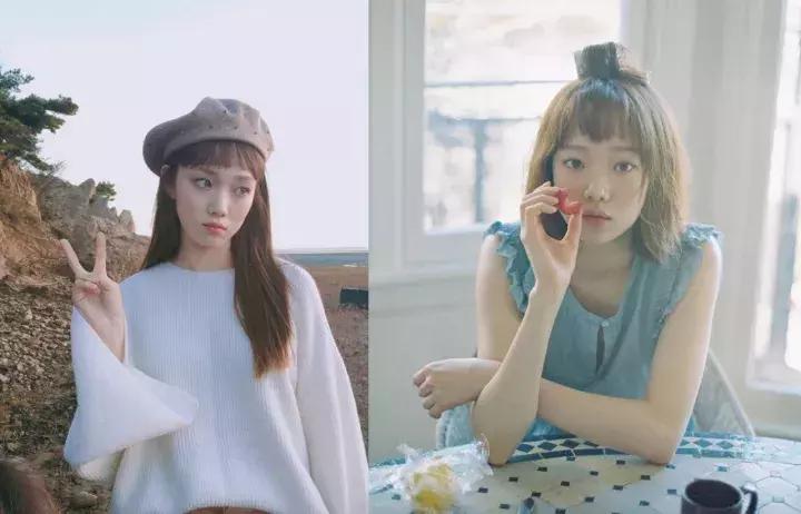 发量较多微卷适合的发型,女生发梢微卷