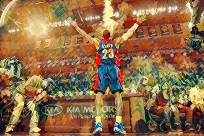 球哥爆发砍下准三双,球哥归来三记三分挑落马刺