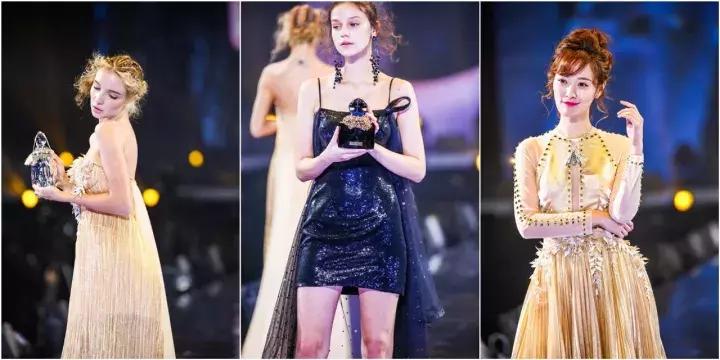 范冰冰双生花大秀,范冰冰李宇春同台视频