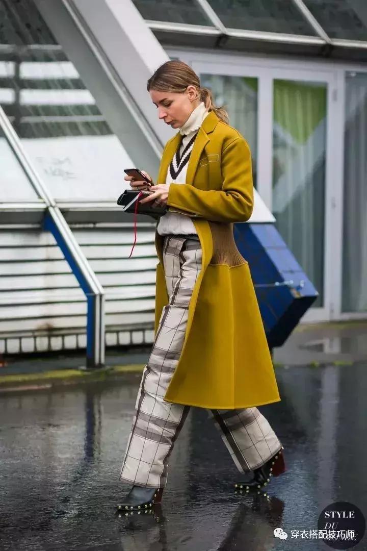 矮个子穿阔腿裤怎么搭配外套,高个子女生穿的阔腿裤秋冬款