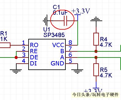 rs485电路设计需要的细节,485接口详细电路设计