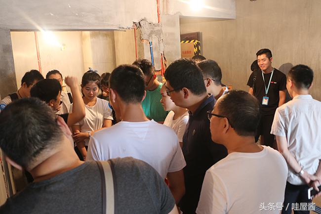 哇屋工地直通车第一站：国贸同悦水电工程