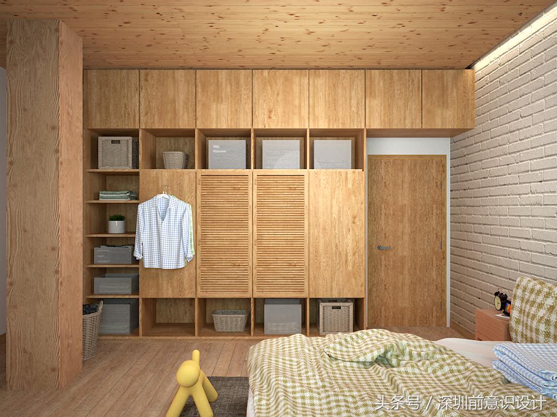 治愈系北欧风格装修效果图,北欧日式原木