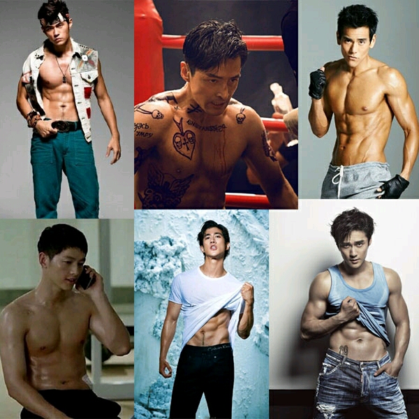 健身减肥——*男猛**的标志-人鱼线（图解）