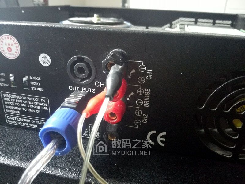 维修BATELCE400专业大功率功放，解决LOAD红灯报警故障问题