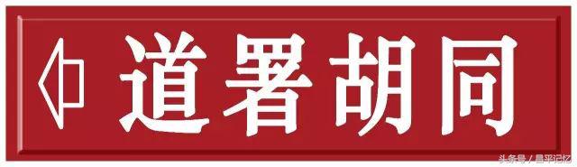 昌平手绘地图,手绘北京胡同地图