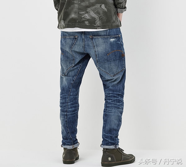 3d裁剪潮牌牛仔裤,大码立体裁剪牛仔裤
