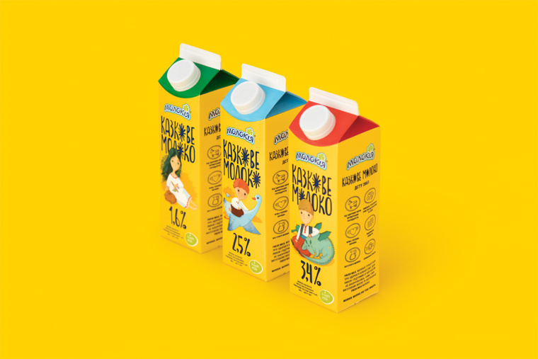 欧亚牛奶包装设计,牛奶的品牌设计