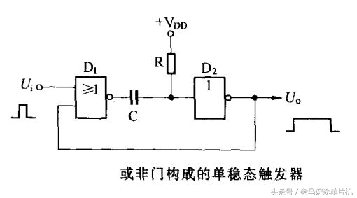 单稳态触发器的四种基本电路,单稳态触发电路图讲解