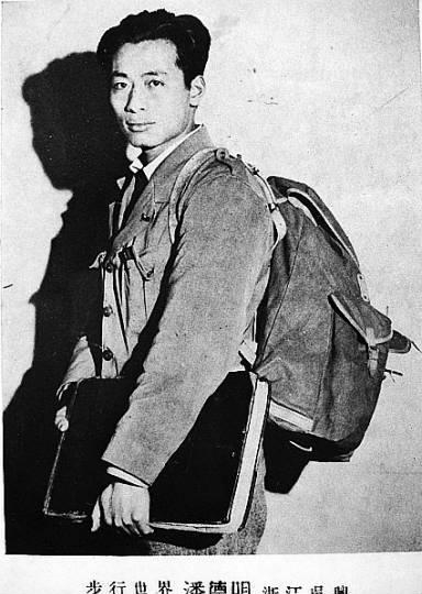 潘德明环游地球,世界徒步第一人潘德明