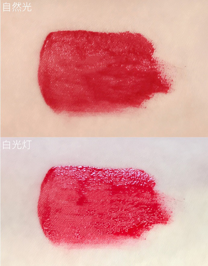 阿玛尼101黑管哑光口红,阿玛尼红管206唇釉深唇试色