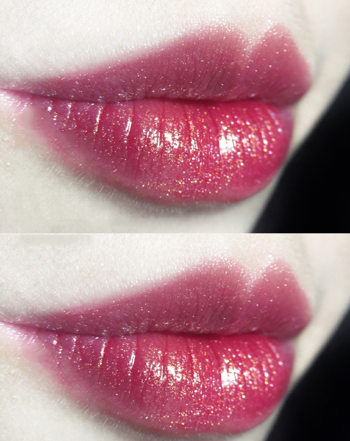 阿玛尼101黑管哑光口红,阿玛尼红管206唇釉深唇试色