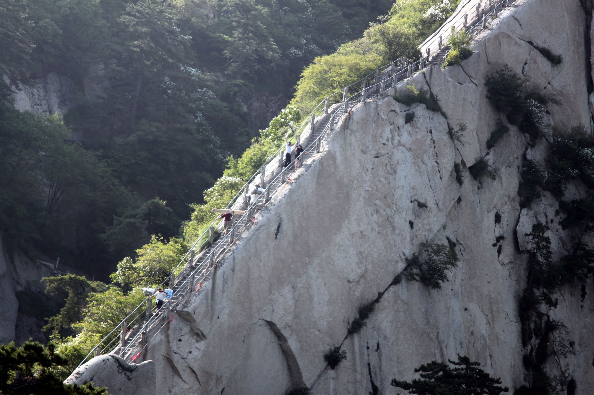 华山一日游图片欣赏大全大图,华山一日游全景图