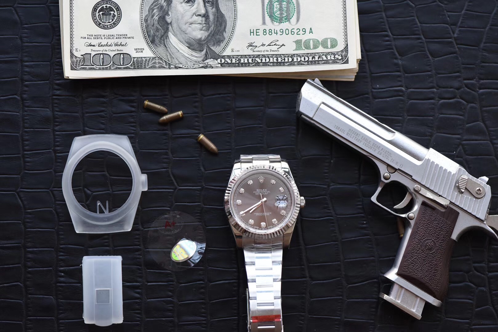 c厂劳力士蓝日志真表对比,n厂劳力士日志型防水