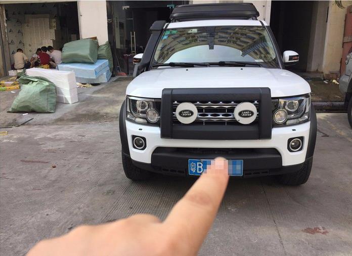 路虎发现4座椅改装案例,路虎发现4爱马仕橙色内饰改装