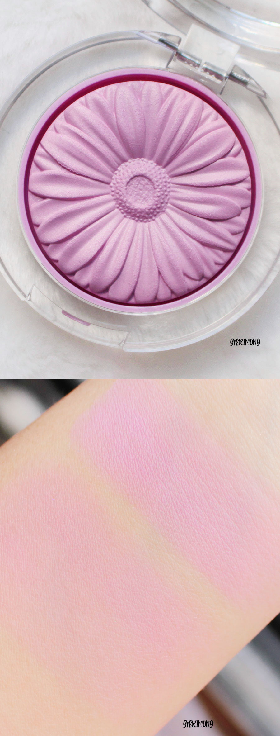 jillleen腮红薰衣草紫,romand融化熏衣草腮红