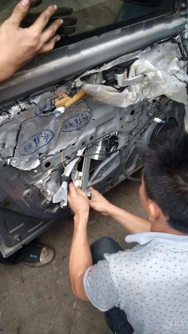 悦翔改装作业,自己动手改装乐趣