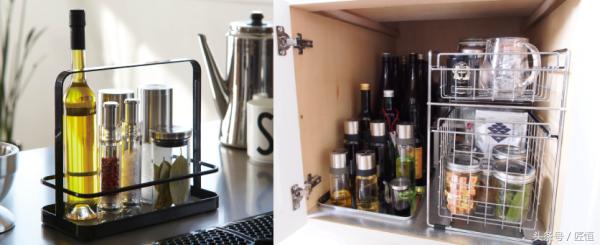厨房调料瓶如何收纳方便又整洁,你还在为做菜烦恼吗