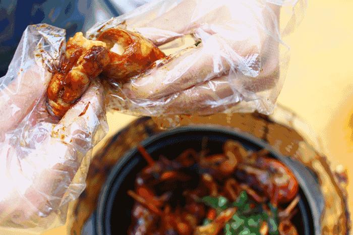 电吹风虾,台湾电吹风烤虾