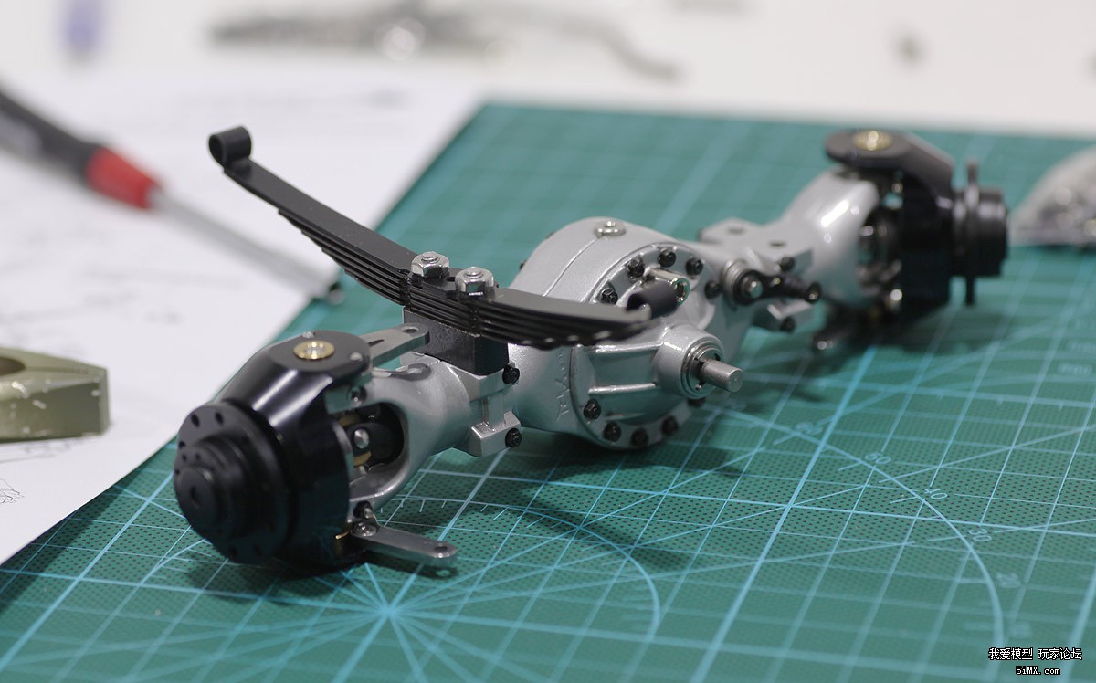 论复杂程度我只服它｜德国ScaleArtMAN三向自卸车细节（三）