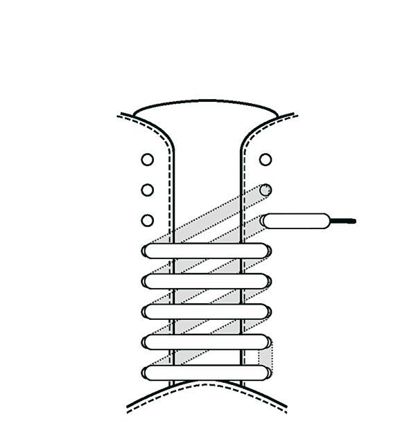 美式鞋带穿搭,彩色鞋带这样穿真漂亮忍不住分享