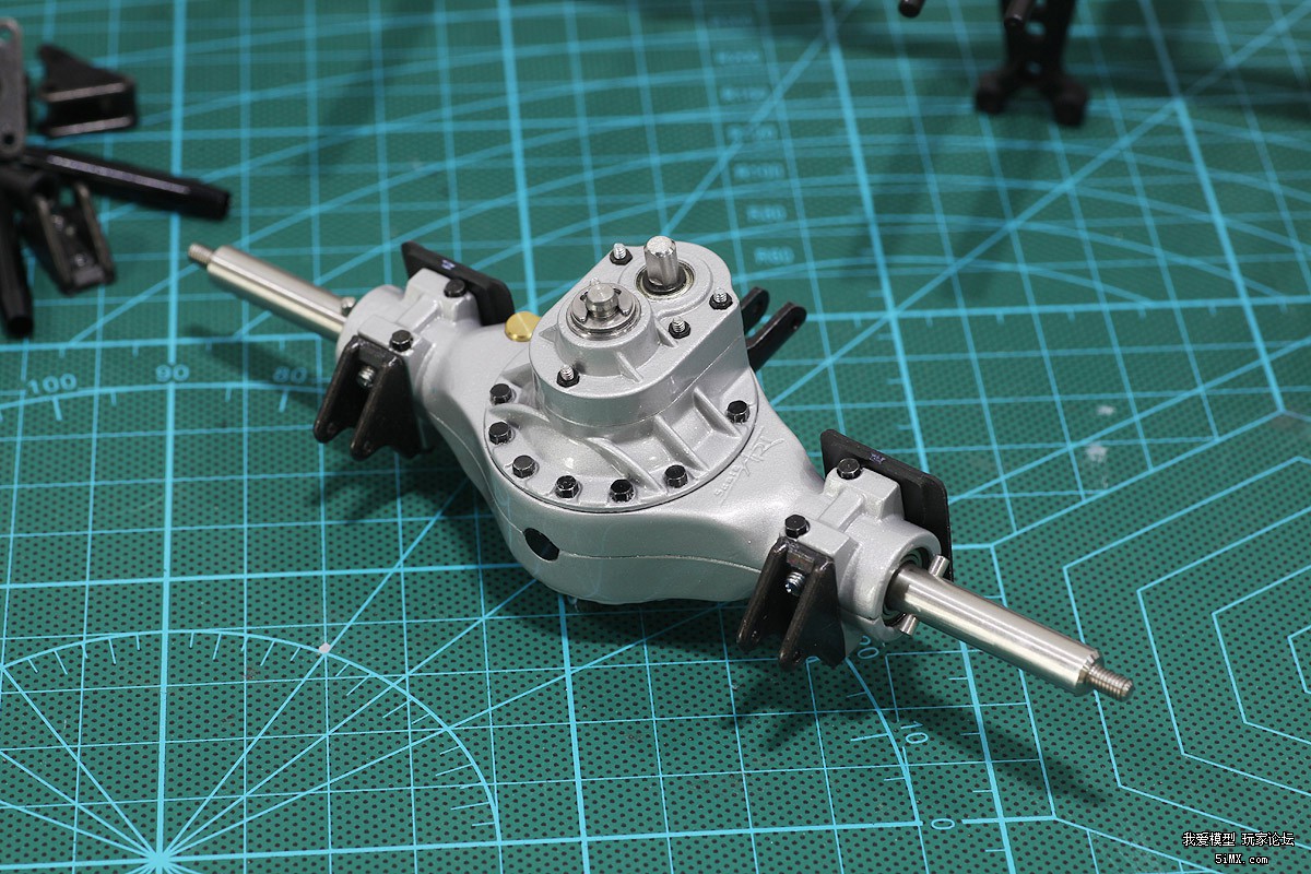 论复杂程度我只服它｜德国ScaleArtMAN三向自卸车细节（三）