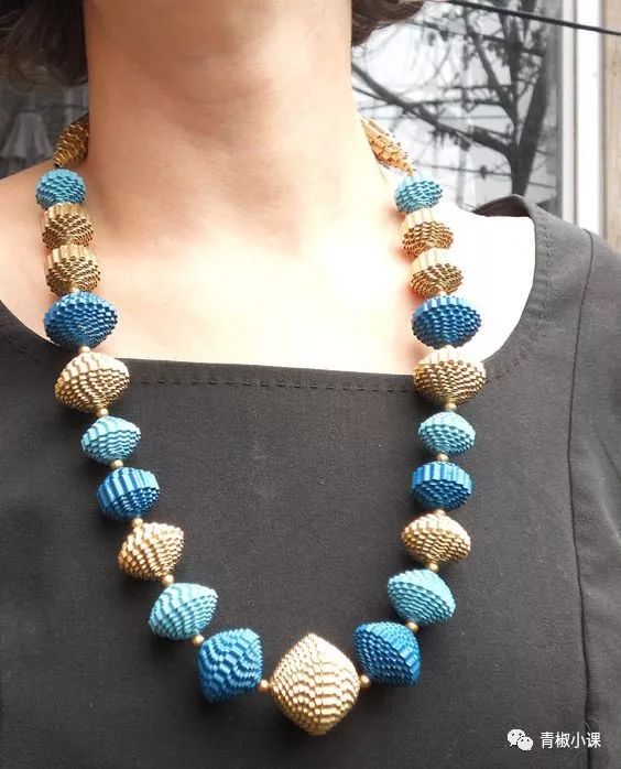 手工串珠珍珠项链配饰搭配 (亲子手工饰品项链)