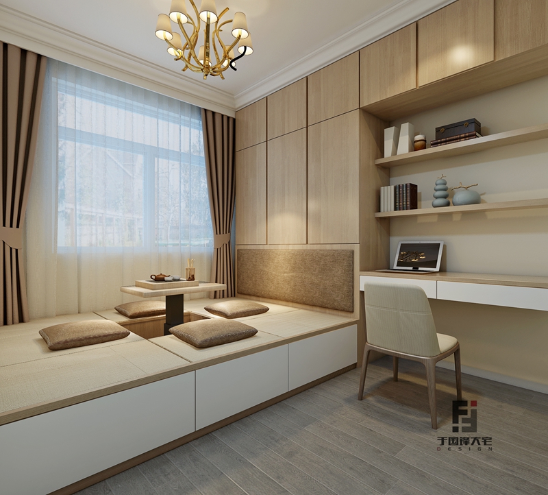 和达璟城翡翠装修,和达生态城88平的装修效果图