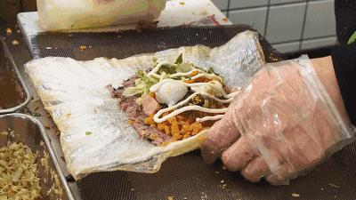 来台湾必吃的饭团,台湾米棒饭团