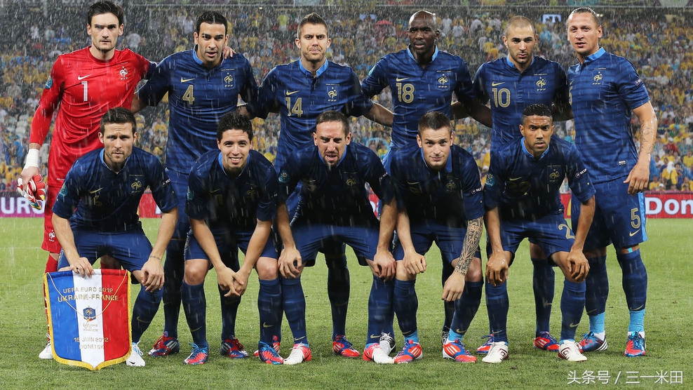 历届欧洲杯法国对葡萄牙,历届法国队世界杯合照