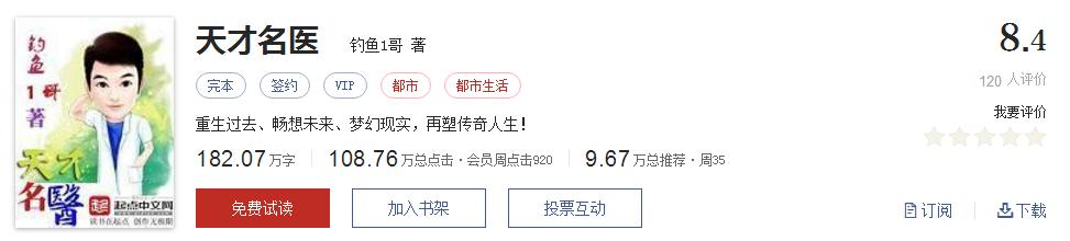 50大公认网络小说神作,网络评分最高小说20部