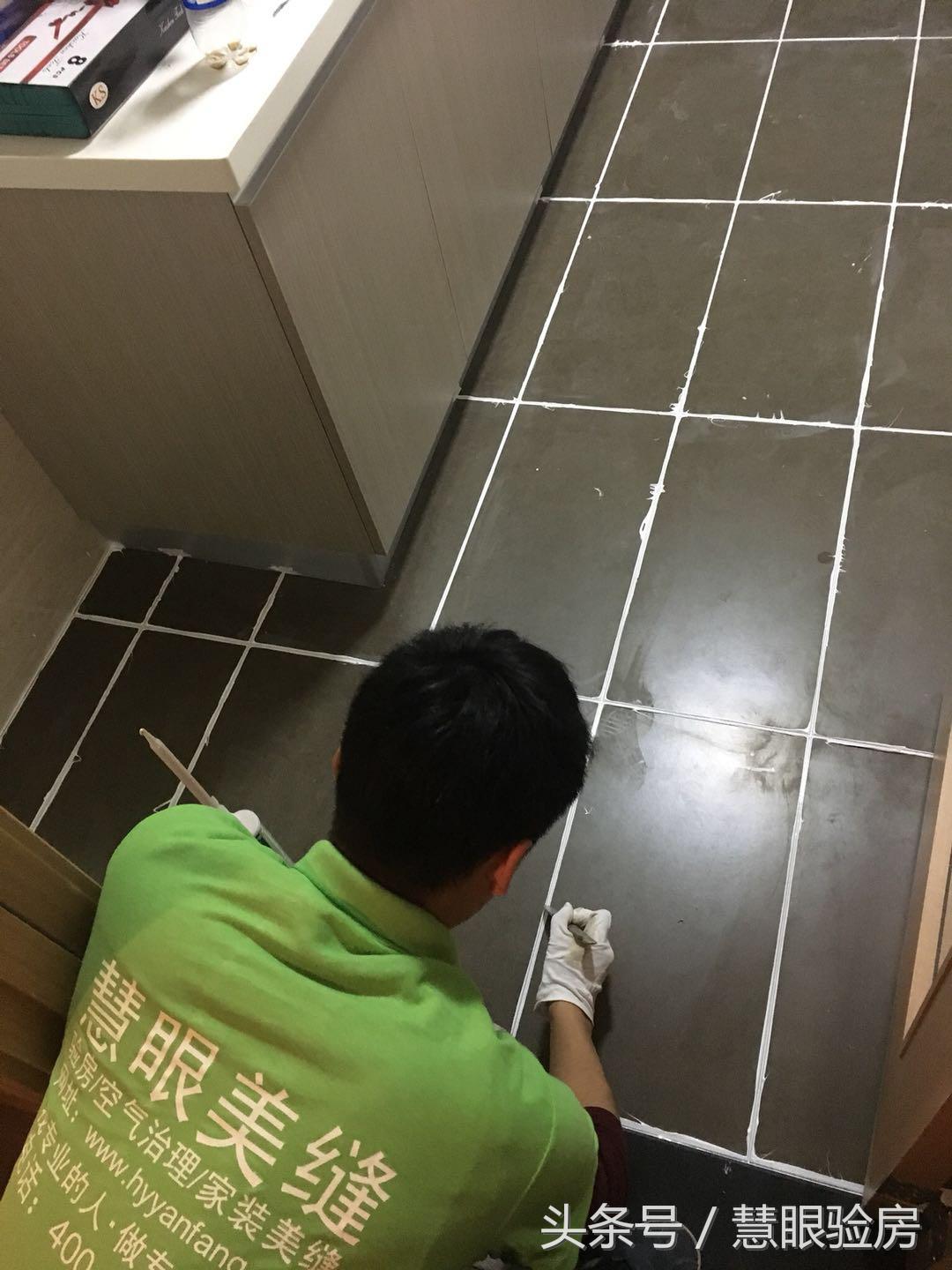 瓷砖美缝我们是认真的实图效果,专业瓷砖美缝无尘清缝方法