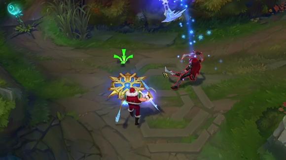 21赛季荒野行动冰雪节皮肤,英雄联盟手游冰雪节小法的皮肤