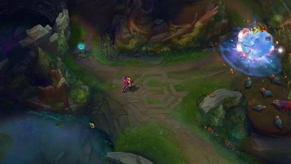 21赛季荒野行动冰雪节皮肤,英雄联盟手游冰雪节小法的皮肤