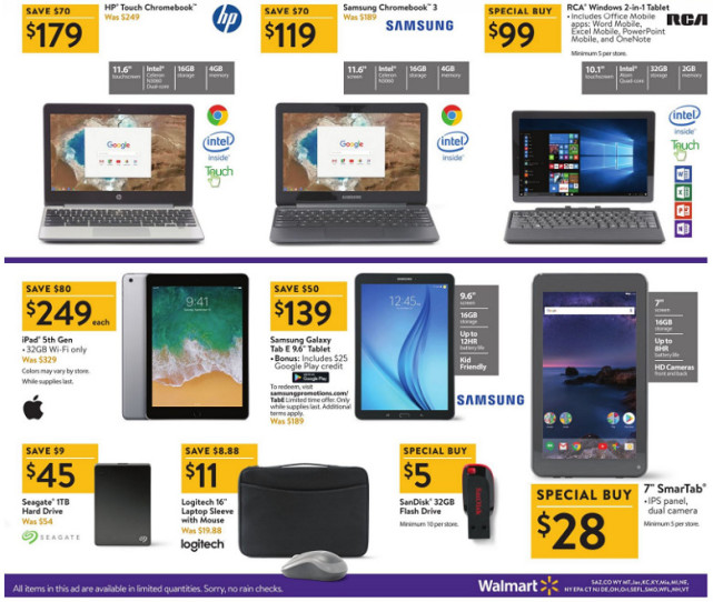 赶紧联系美帝的亲朋戚友！沃尔玛黑五数码产品打折大汇总