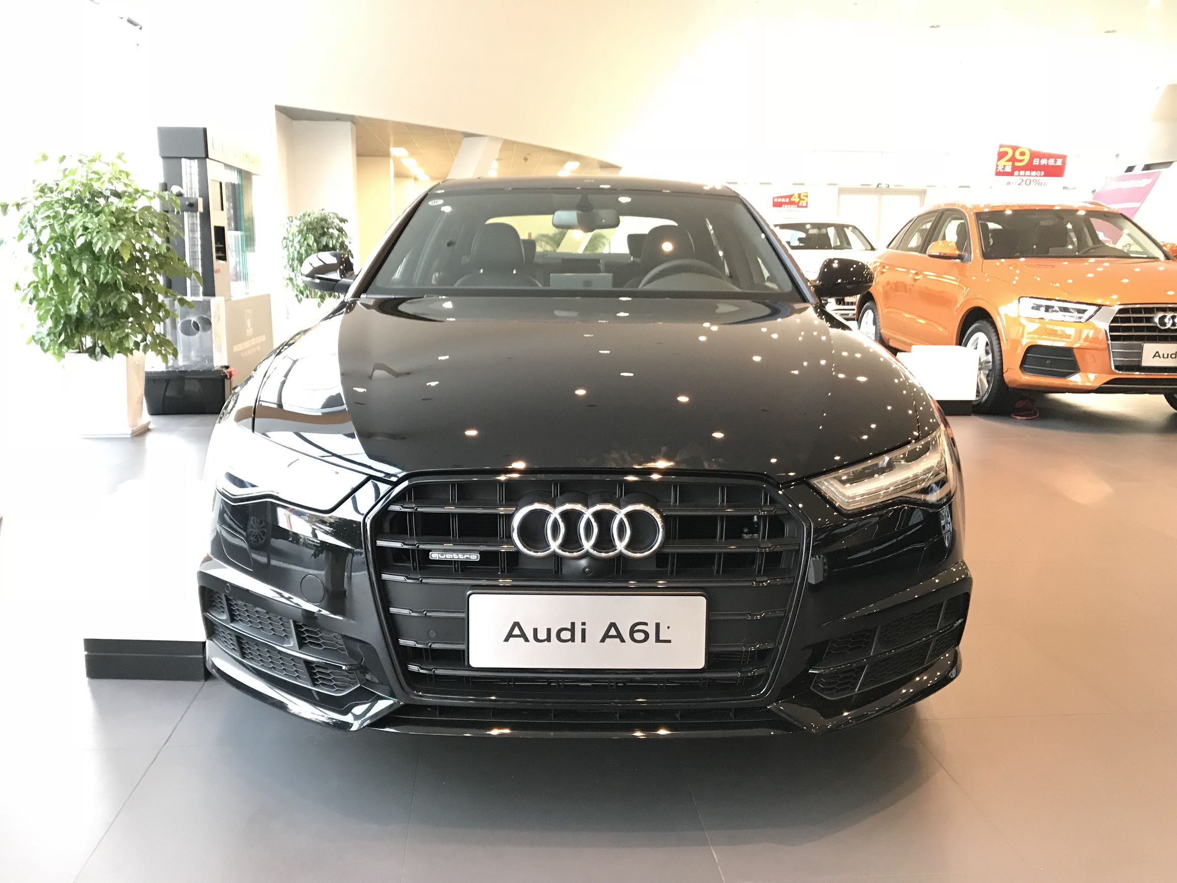 试驾a6l45tfsi后排空间,试驾a6l45tfsi致雅