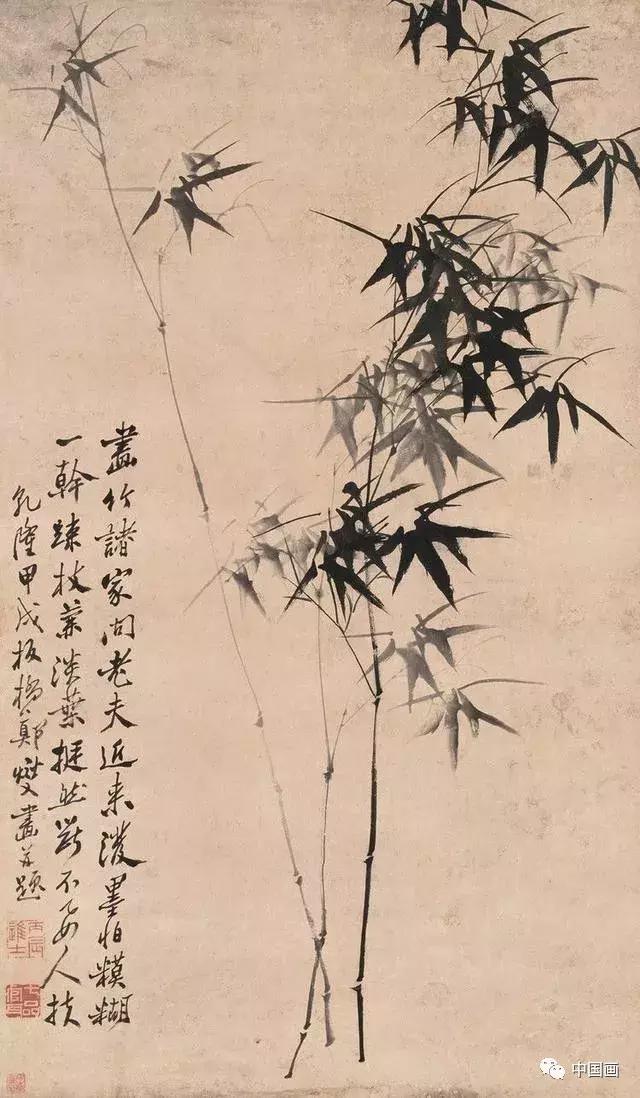 郑板桥的潍县署中画竹朗读视频,郑板桥竹子画大全